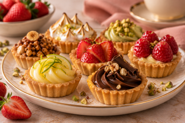 Tortinhas de doces finos