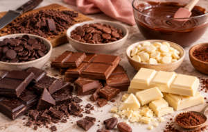 Tipos de chocolate para confeitaria